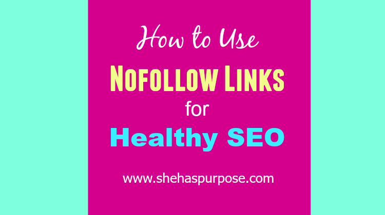 How to use nofollow links for healthy seo